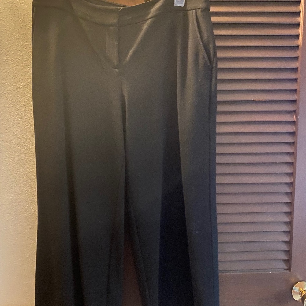 EILEEN Fisher Crop Wide Leg Crepe Pants